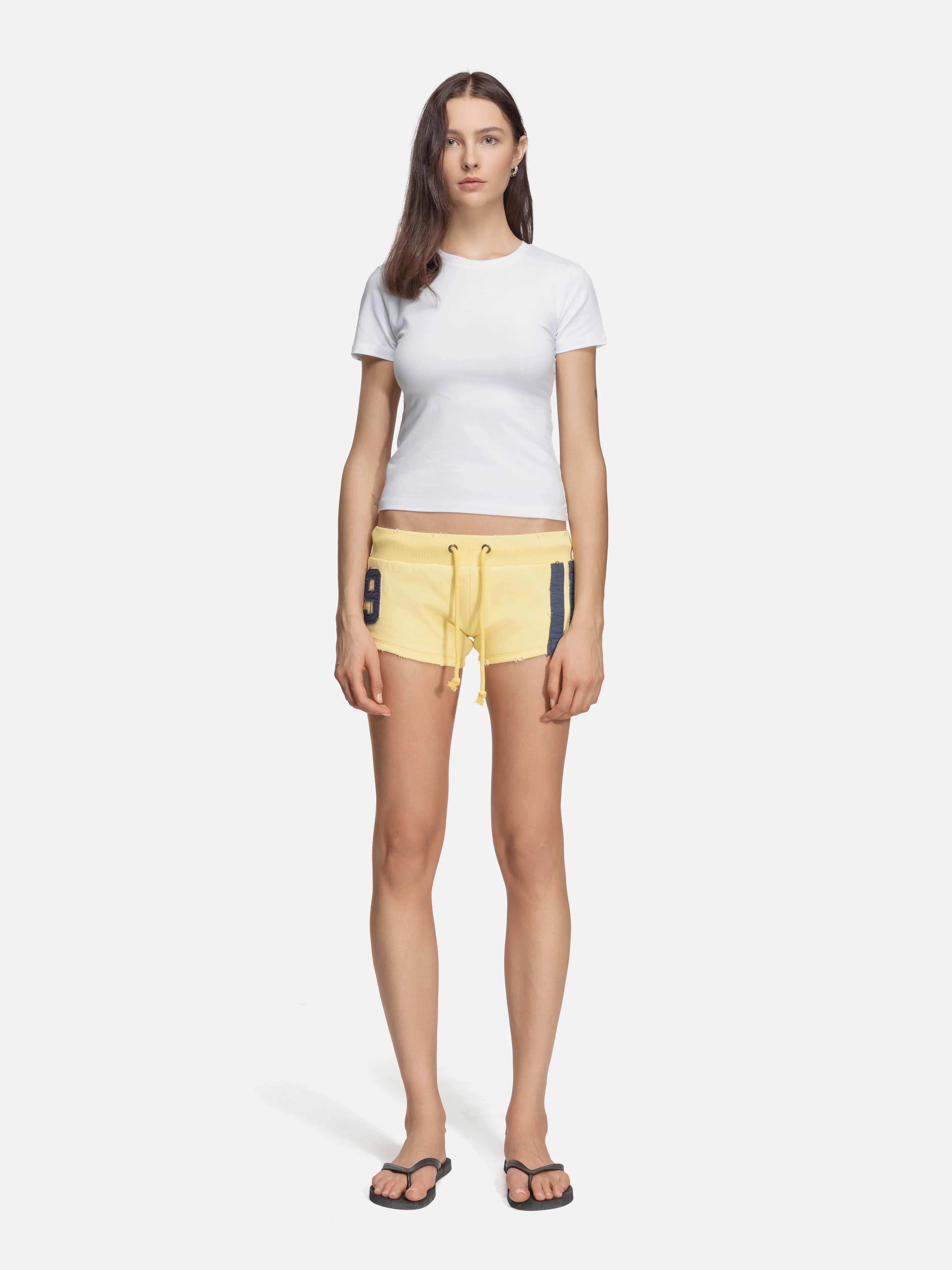 2010 MICRO SHORTS - YELLOW - Image 3