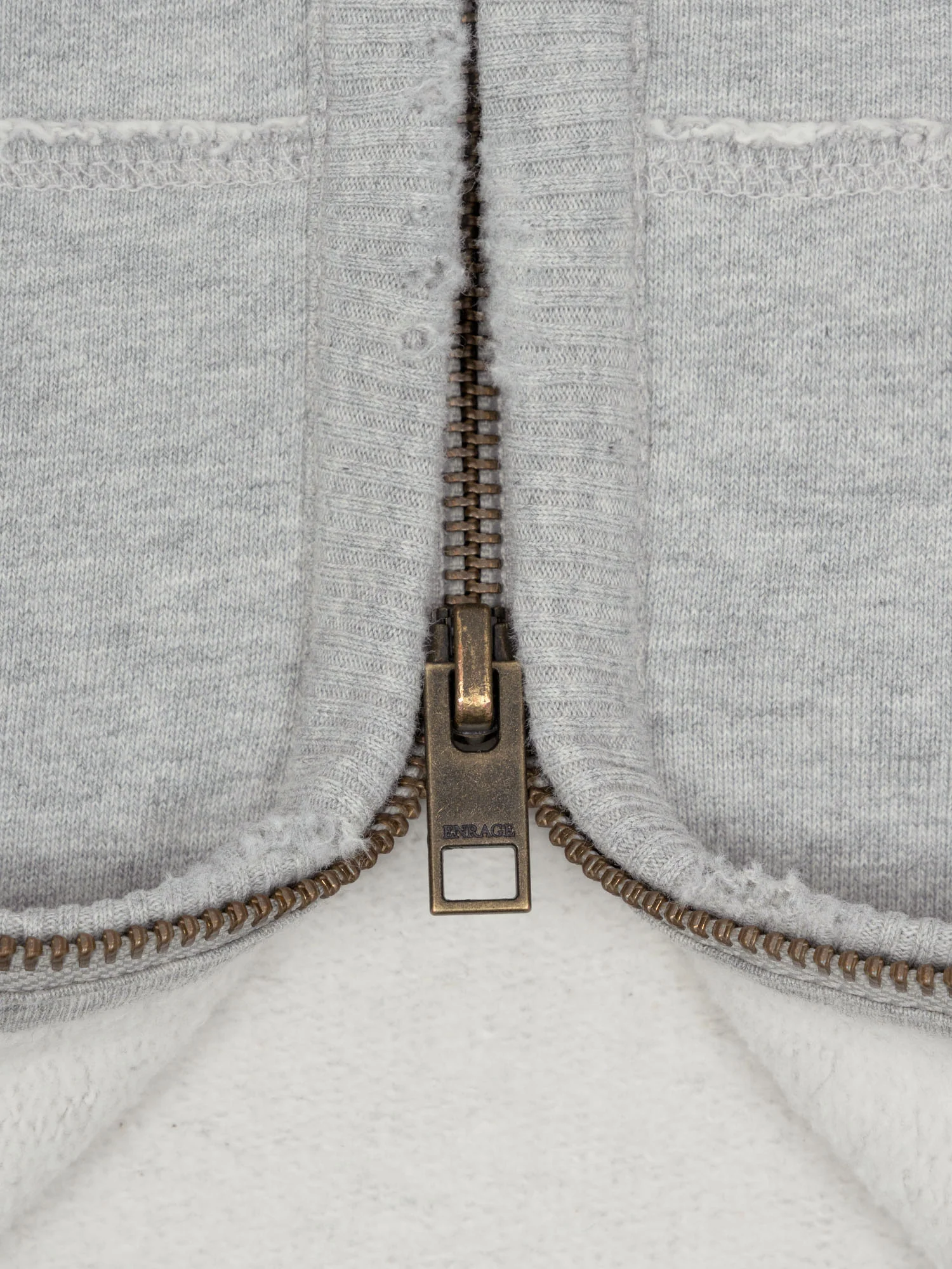 2010 ZIP HOODIE - GRAY - Image 7