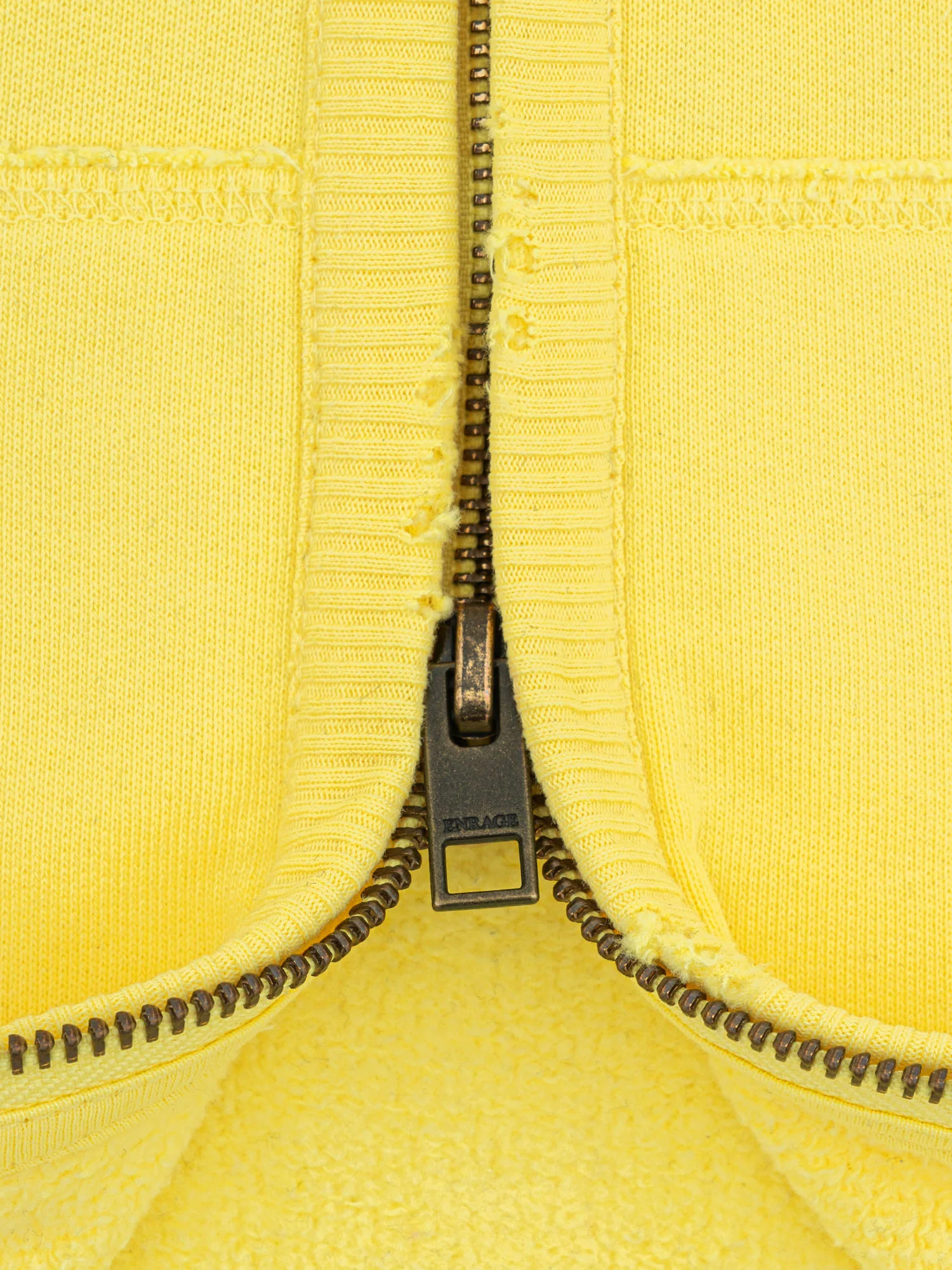 2010 ZIP HOODIE - YELLOW - Image 7