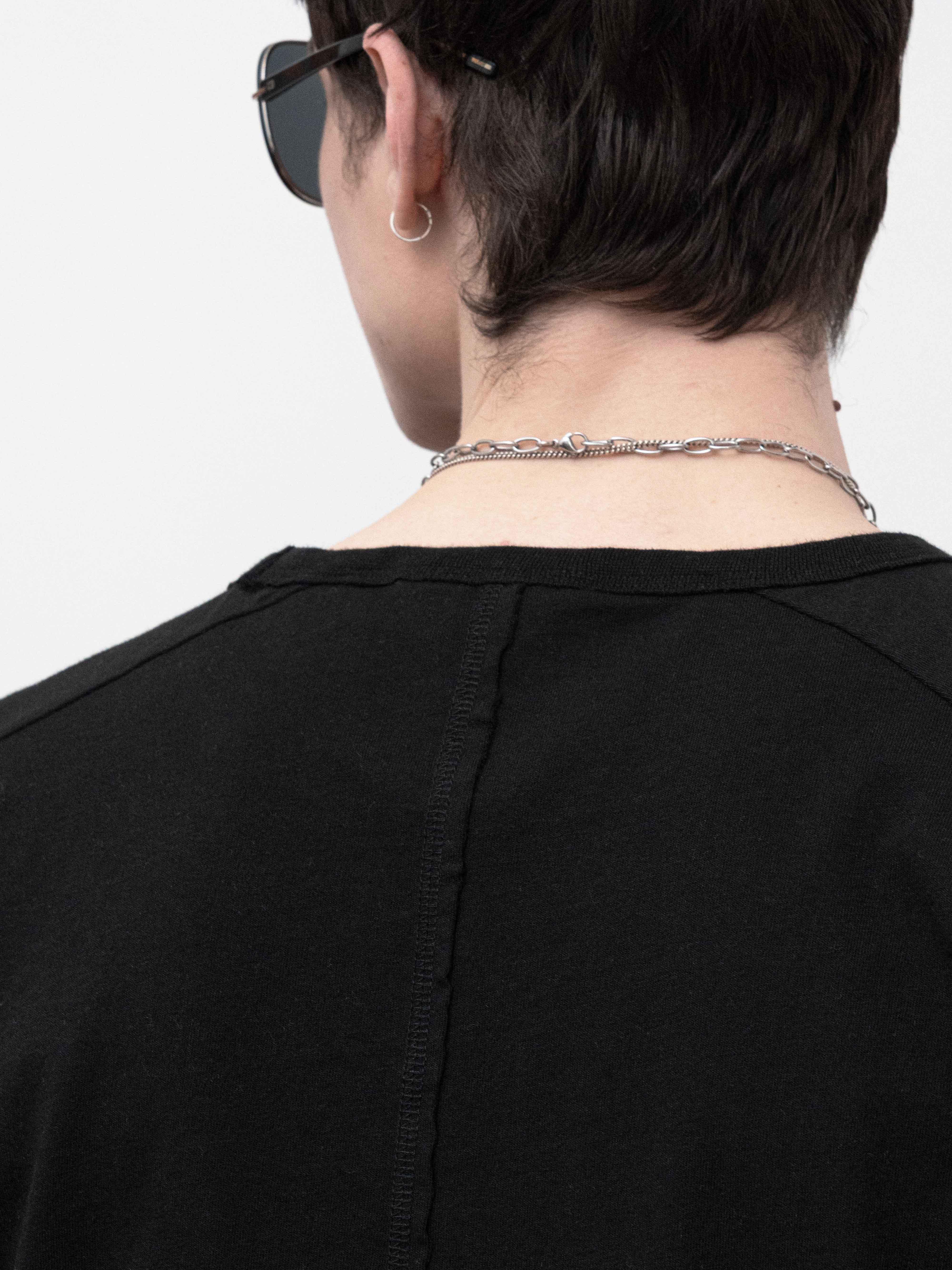 BAGGY LONGSLEEVE - BLACK - Image 5