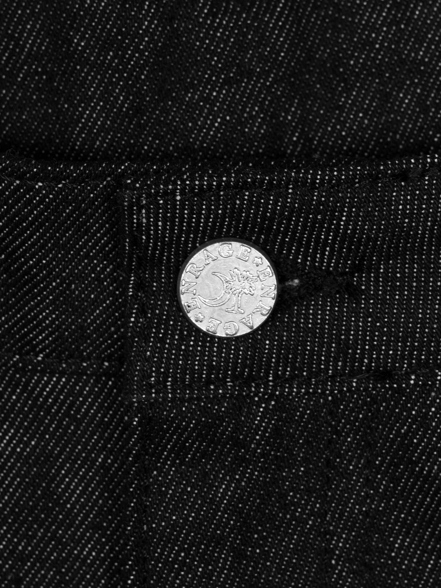 BOWSTONS JEANS - BLACK RAW DENIM - Image 5