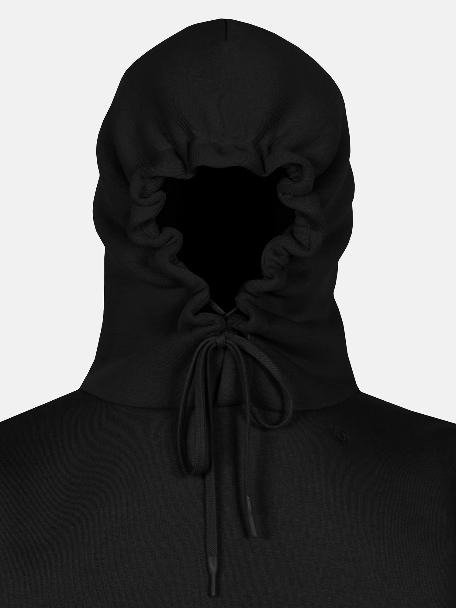 BUBBLE HOODIE - BLACK - Image 6