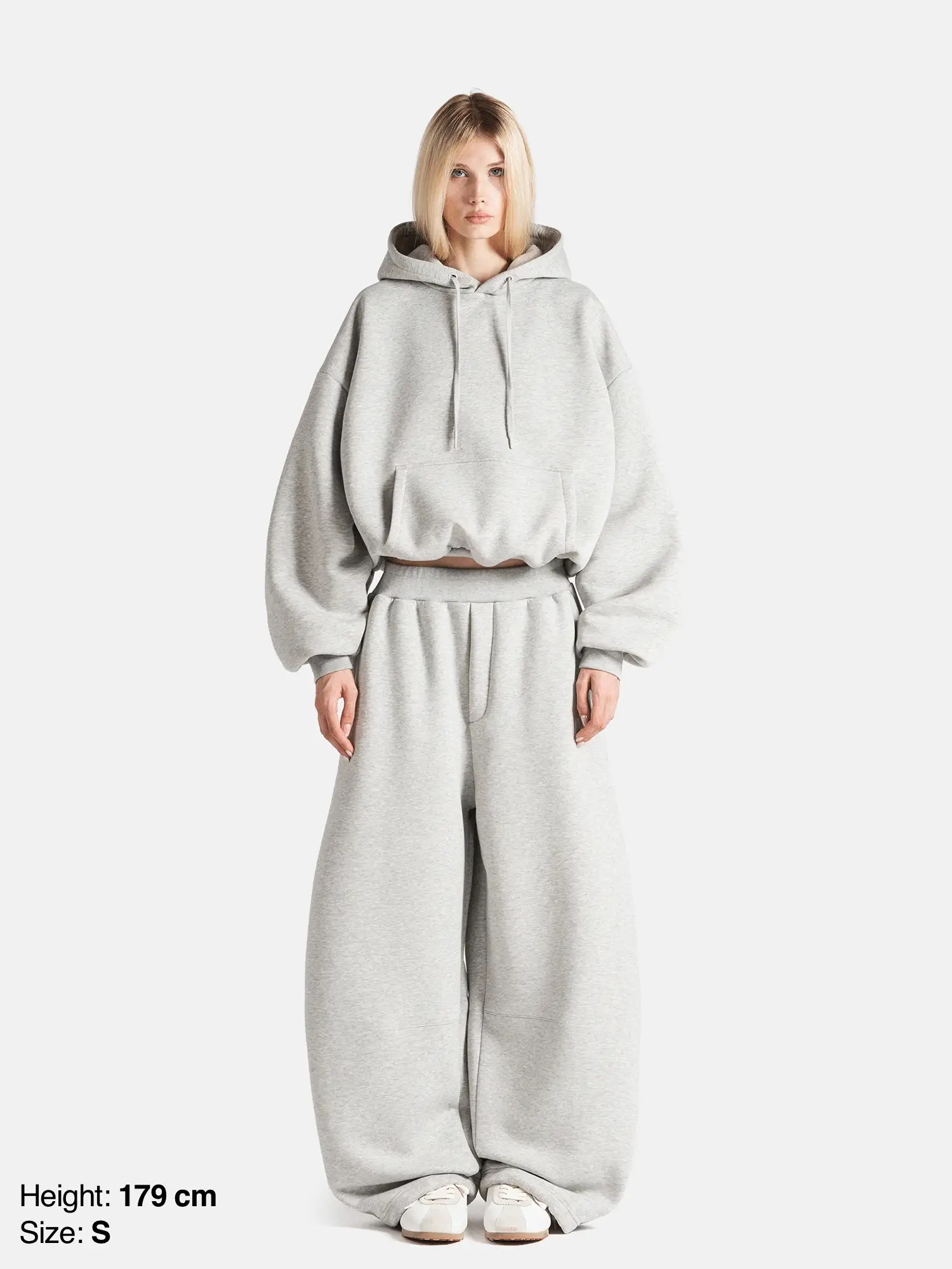 BUBBLE HOODIE - GRAY - Image 5