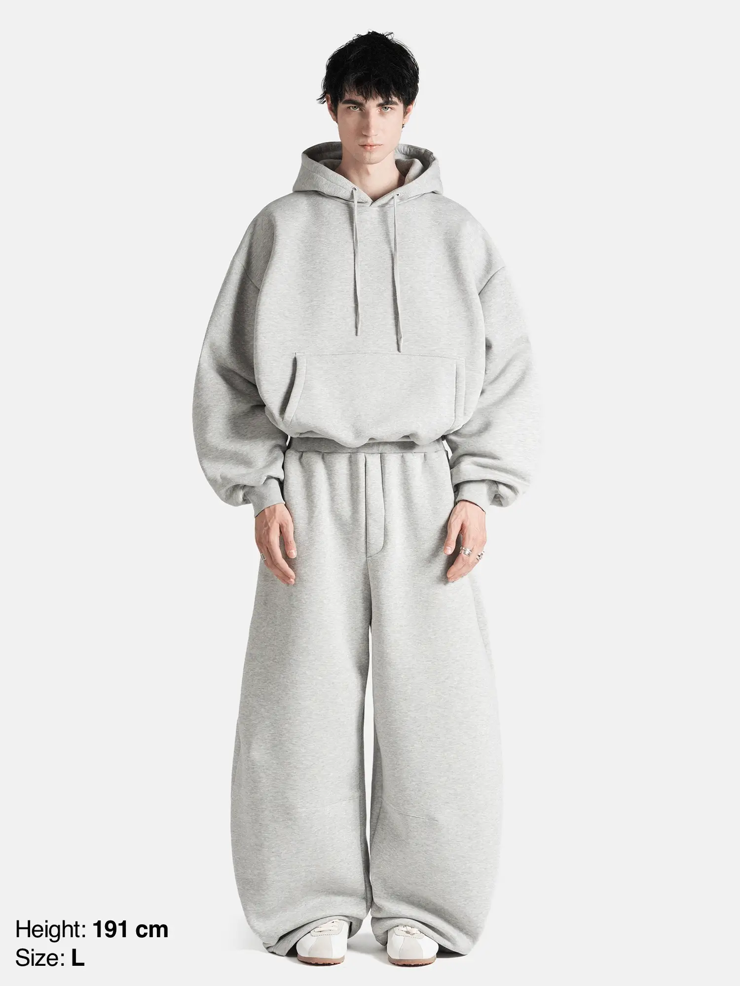 BUBBLE HOODIE - GRAY - Image 6