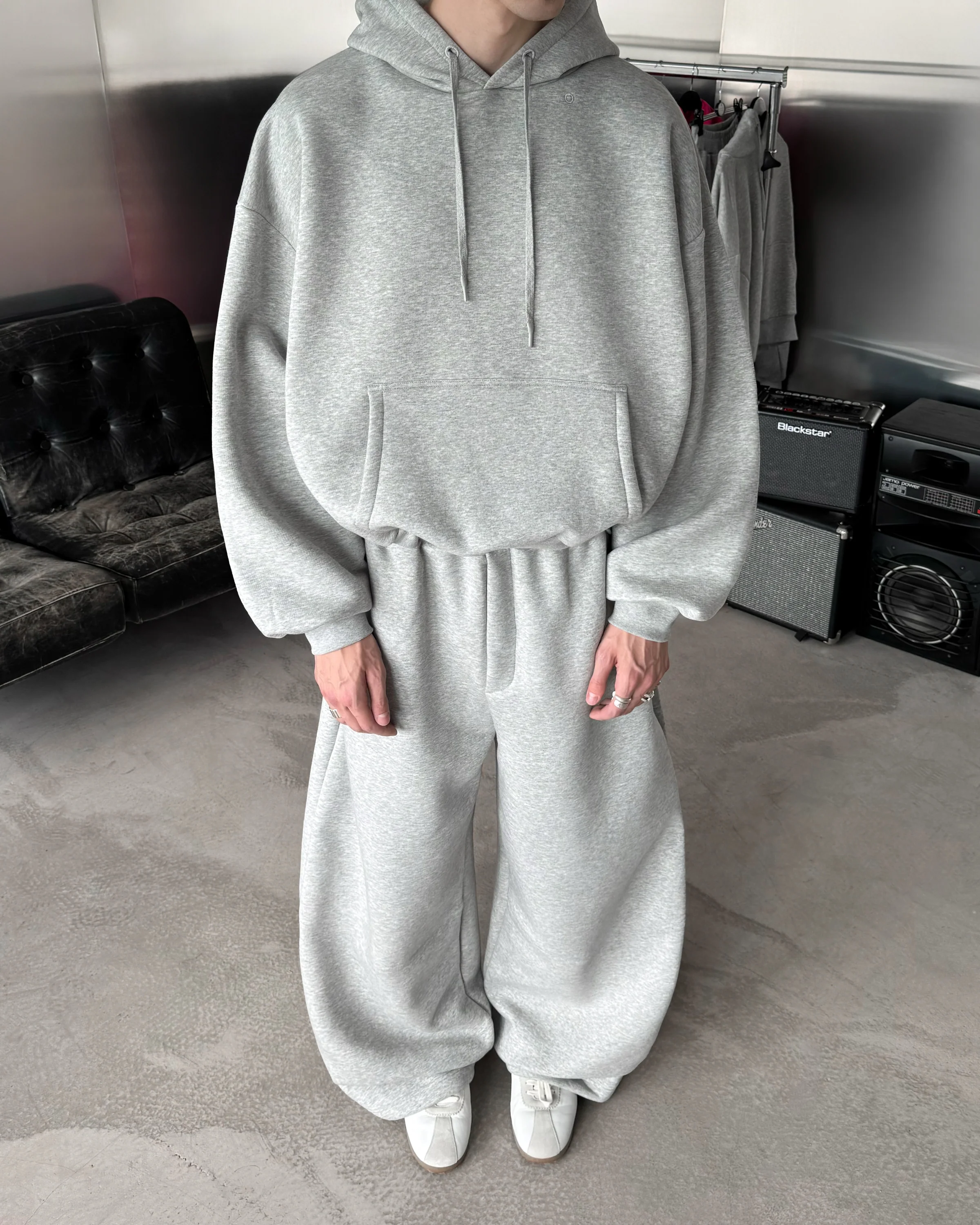 BUBBLE HOODIE - GRAY - Image 9