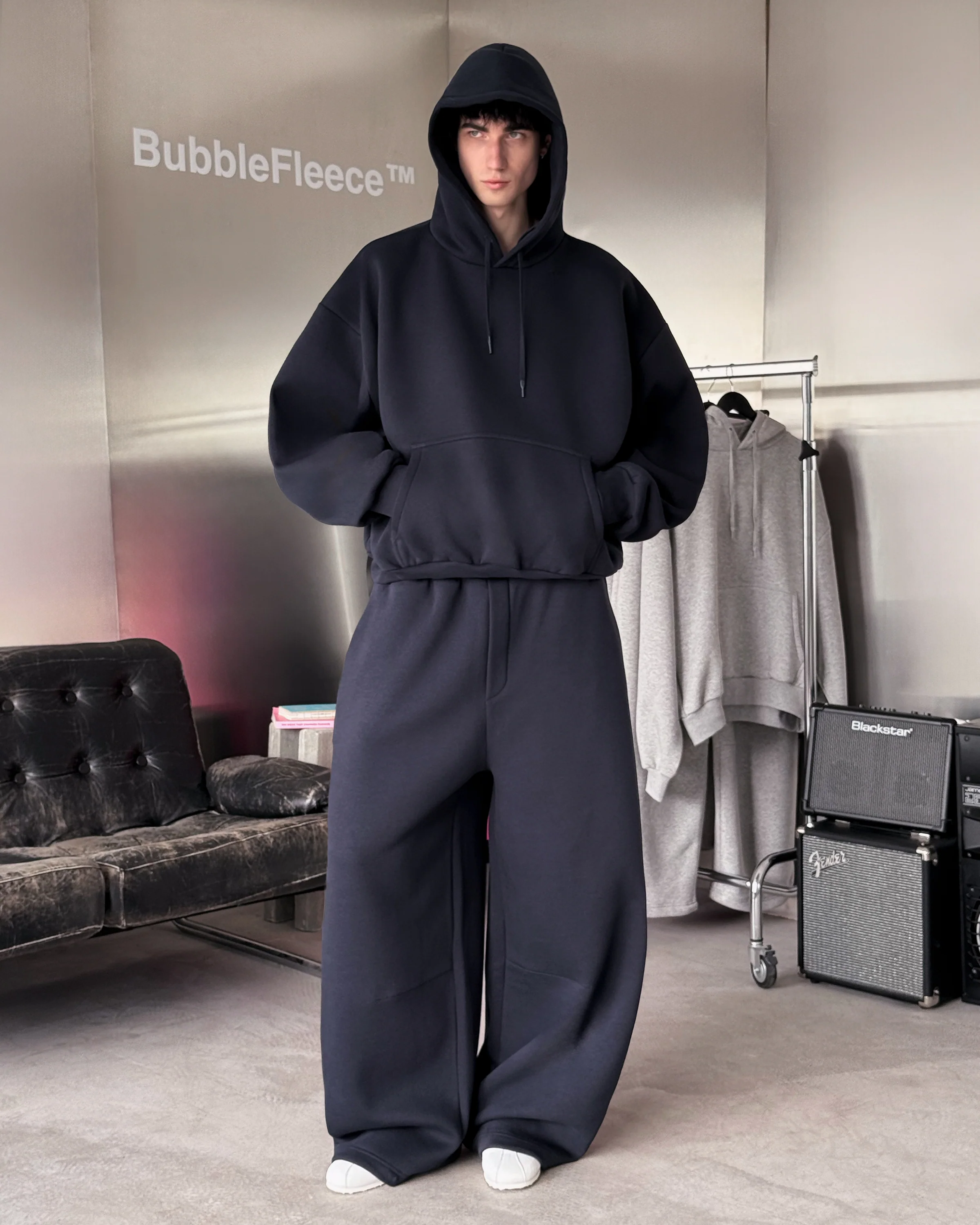 BUBBLE HOODIE - NIGHT - Image 8