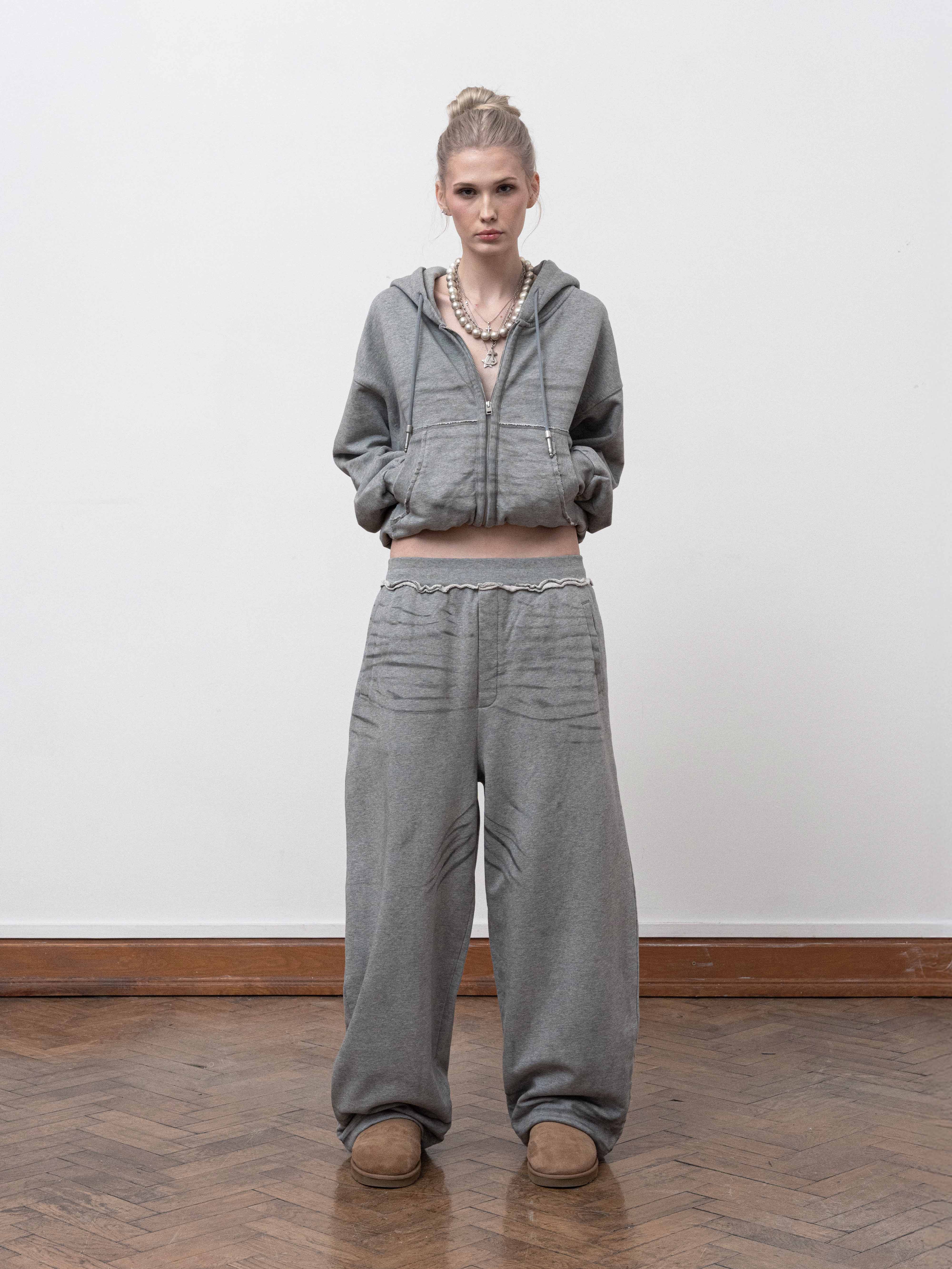 DIRTY SPRAY SWEATPANTS - GRAY - Image 2
