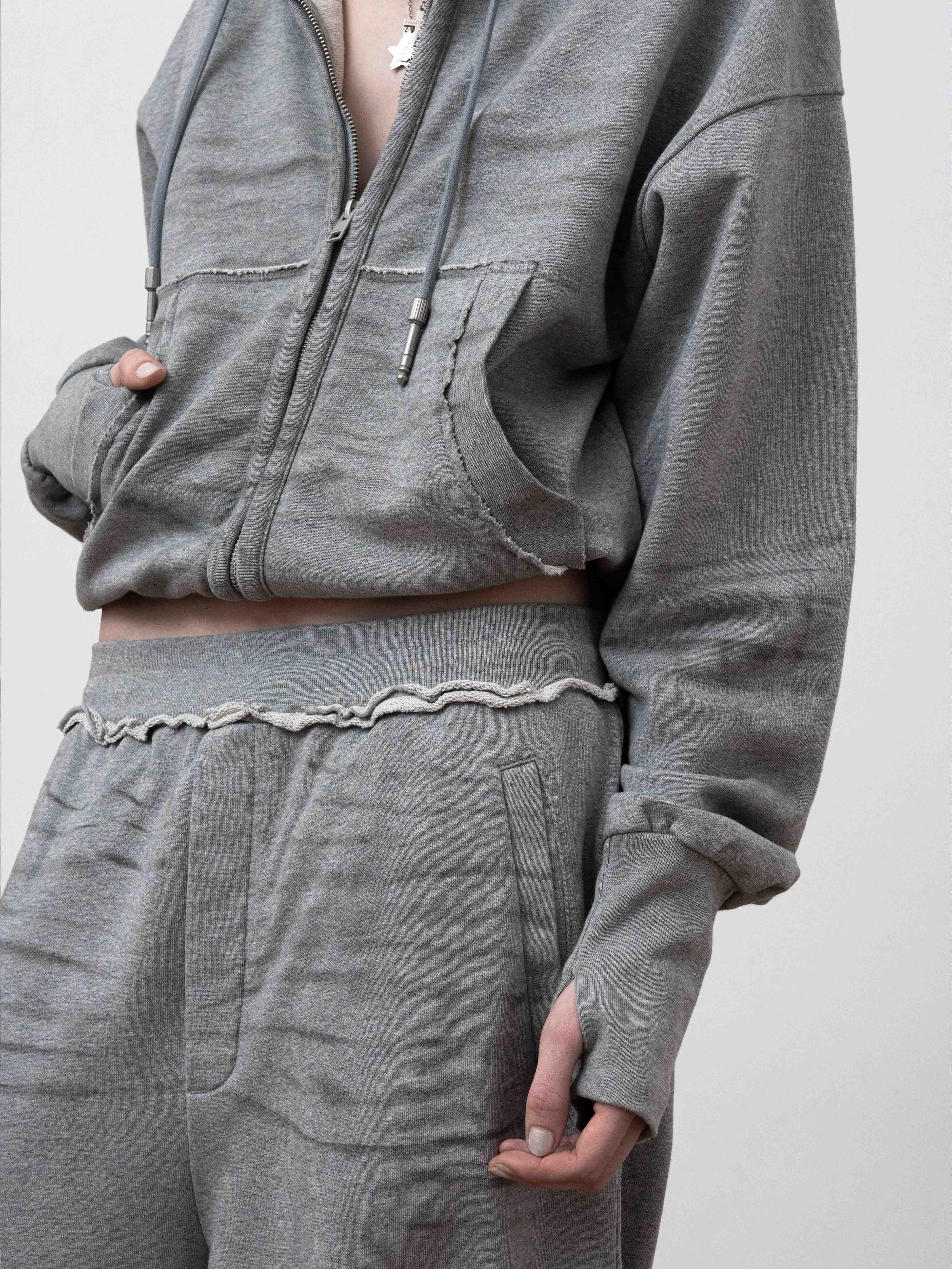 DIRTY SPRAY SWEATPANTS - GRAY - Image 5