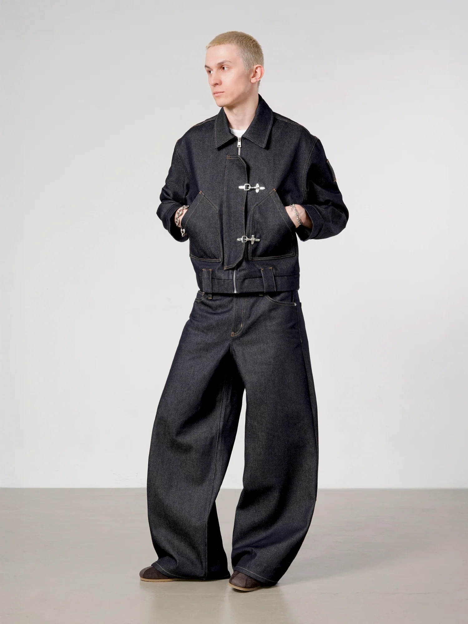 FATIGUE JACKET - RAW DENIM - Image 3