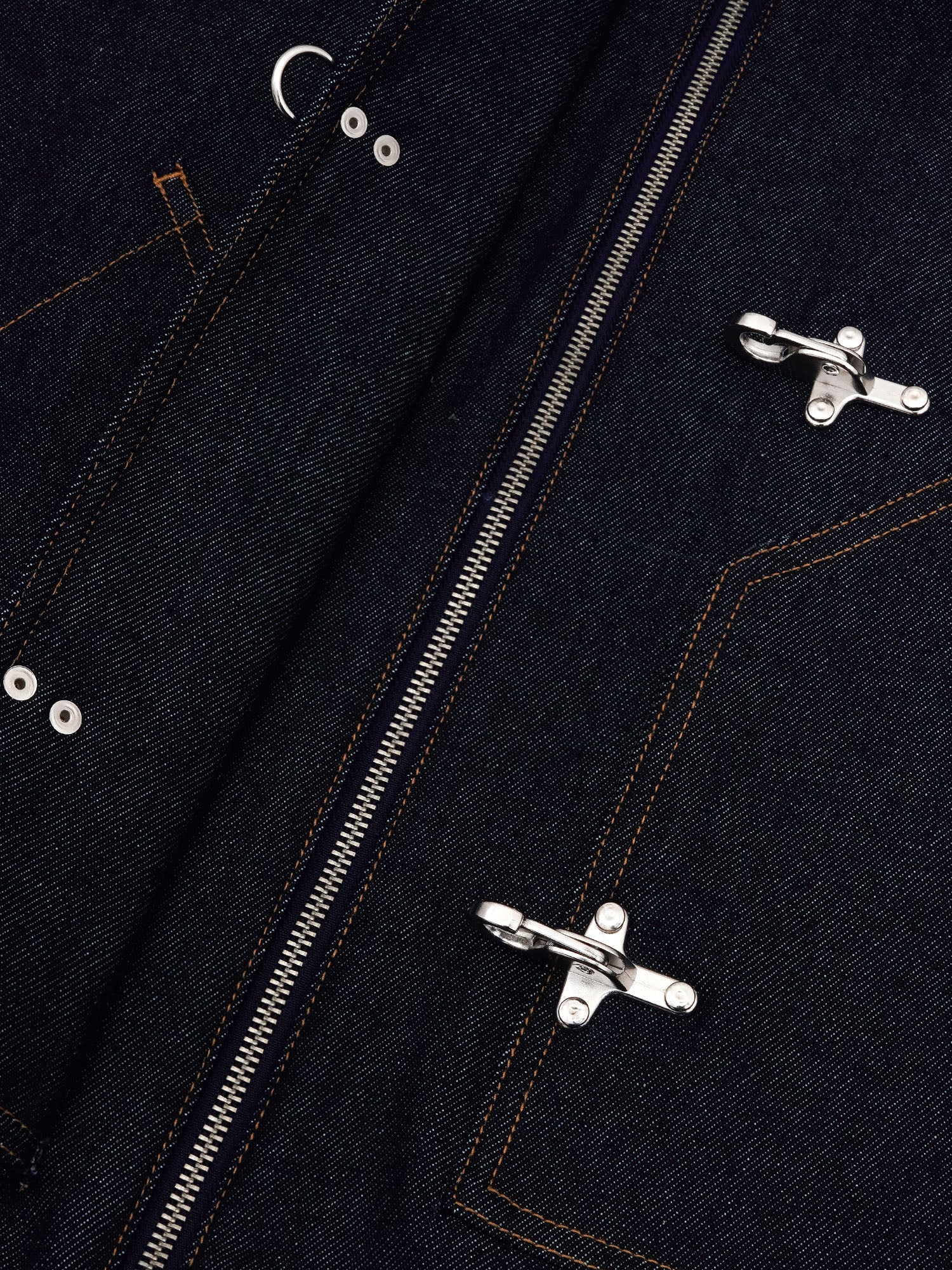 FATIGUE JACKET - RAW DENIM - Image 4