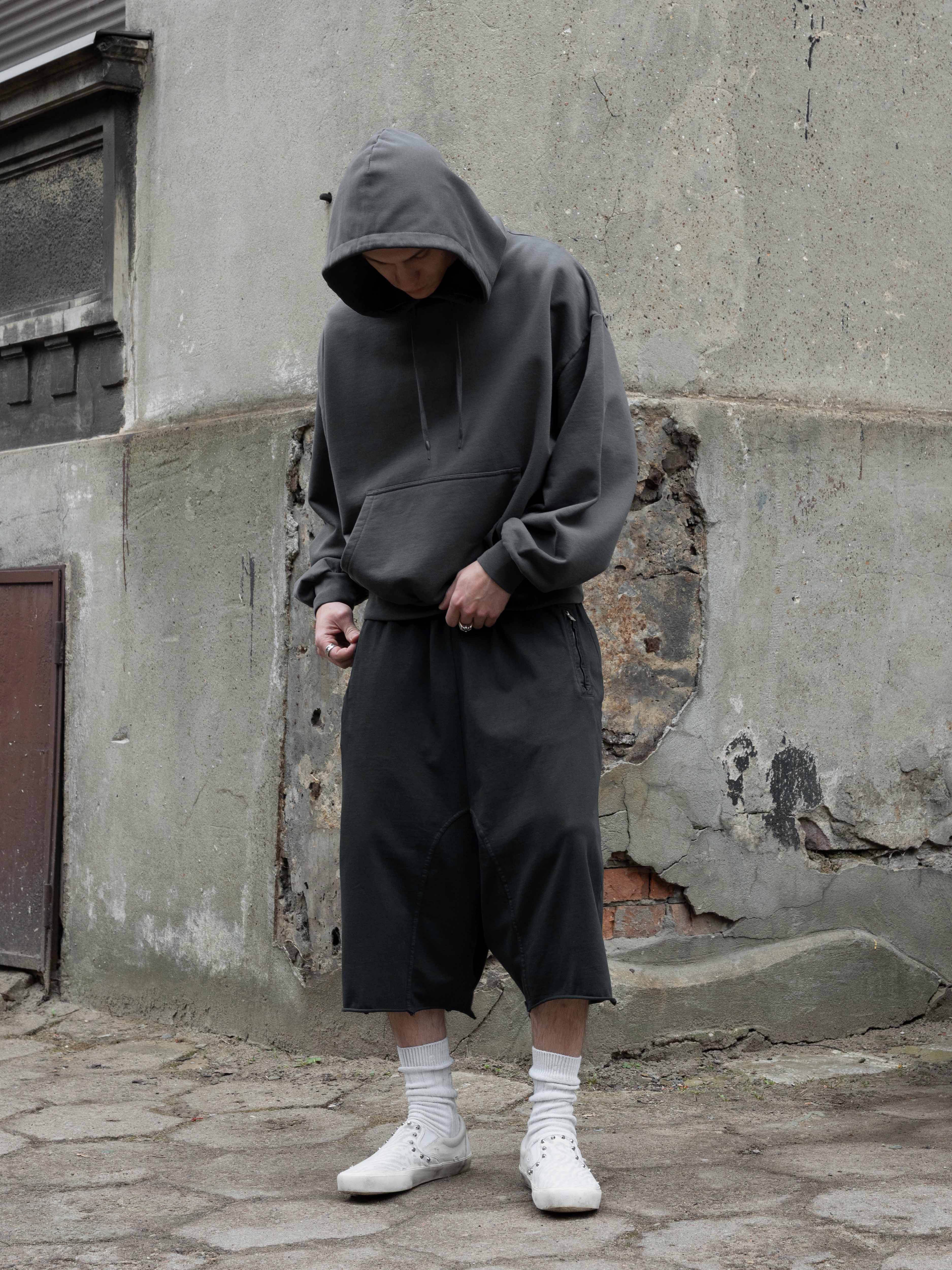BLANC HOODIE - GRAPHITE - Image 3