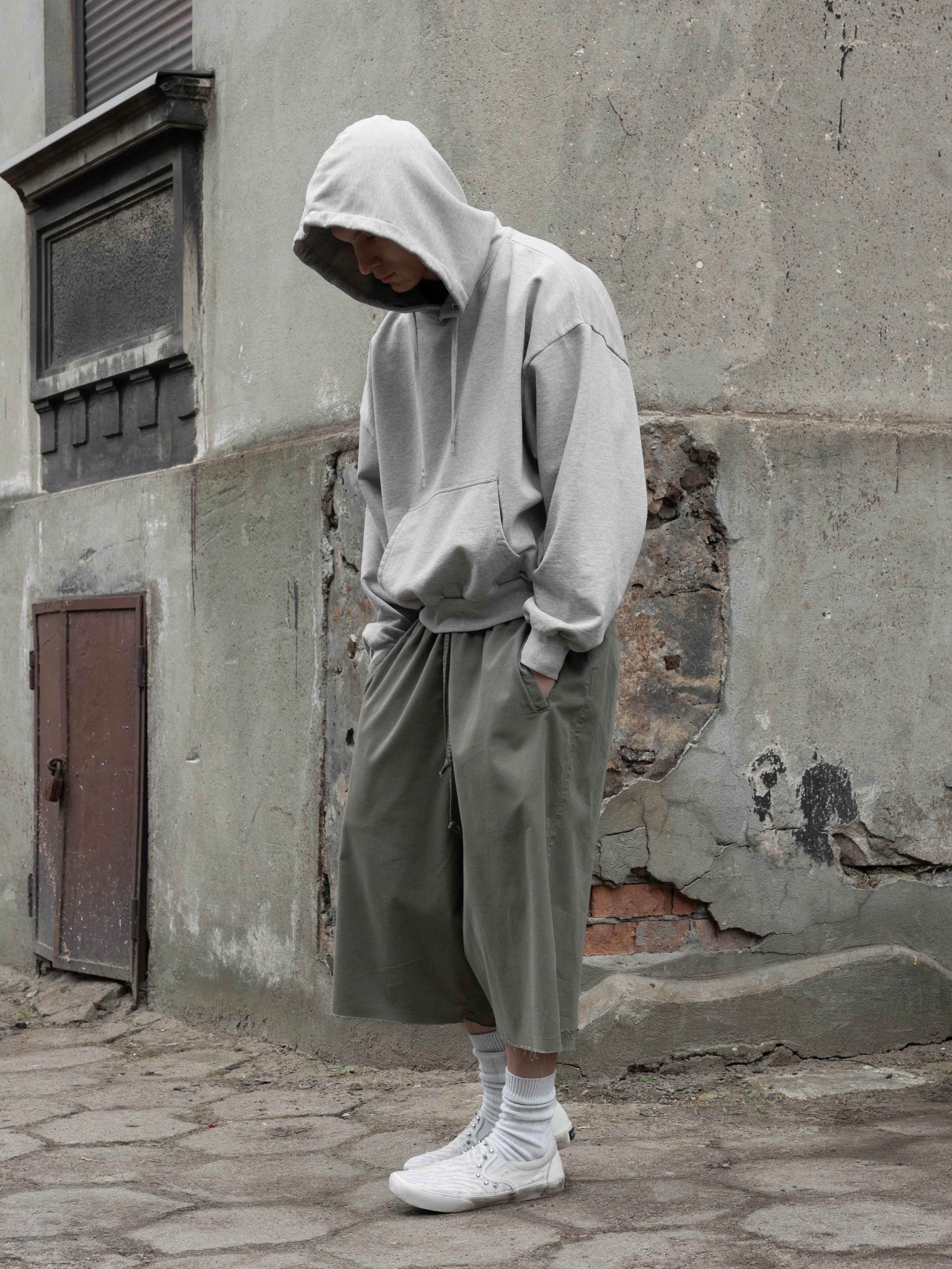 BLANC HOODIE - GRAY - Image 2