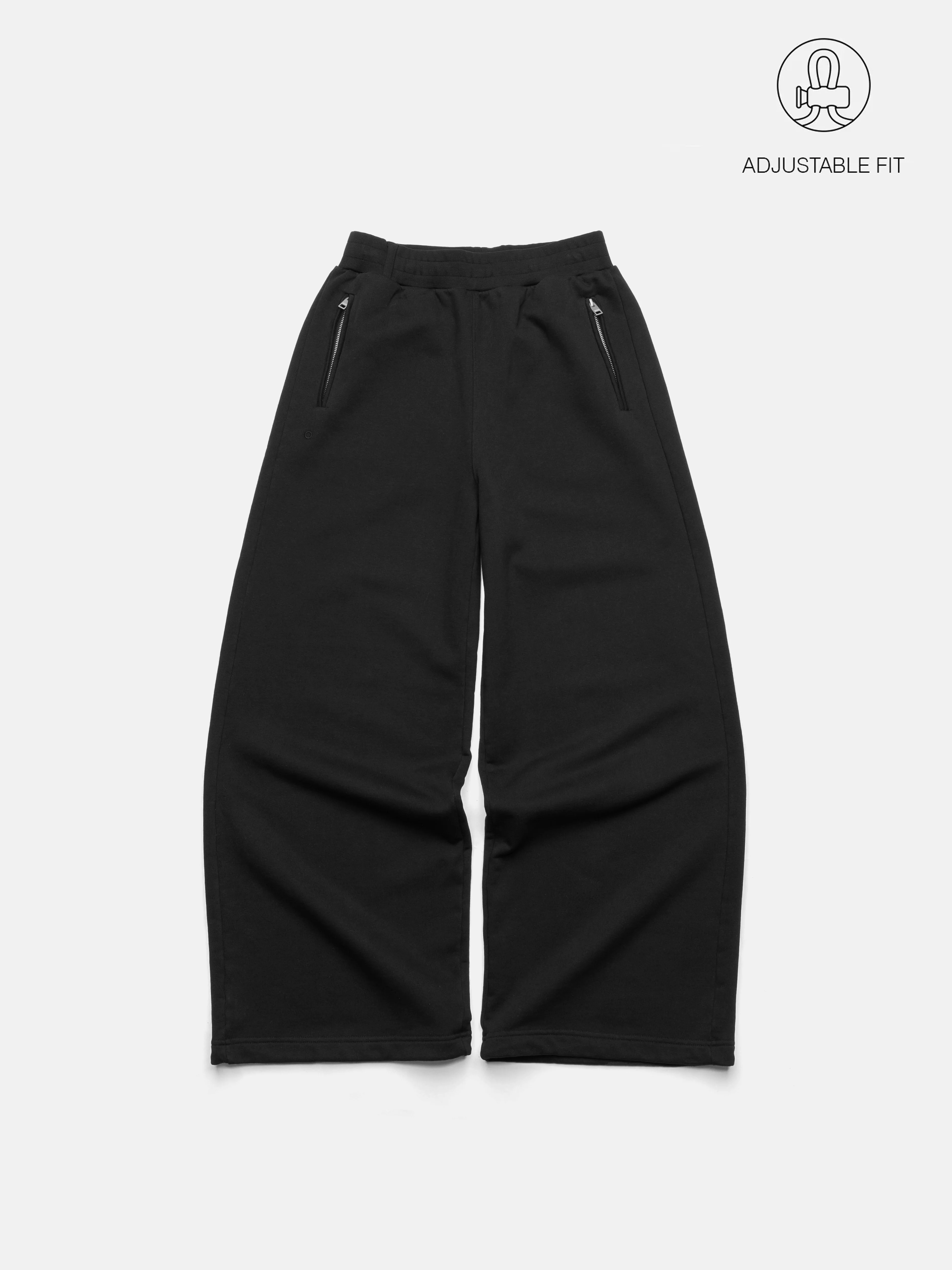 BLANC SWEATPANTS - BLACK