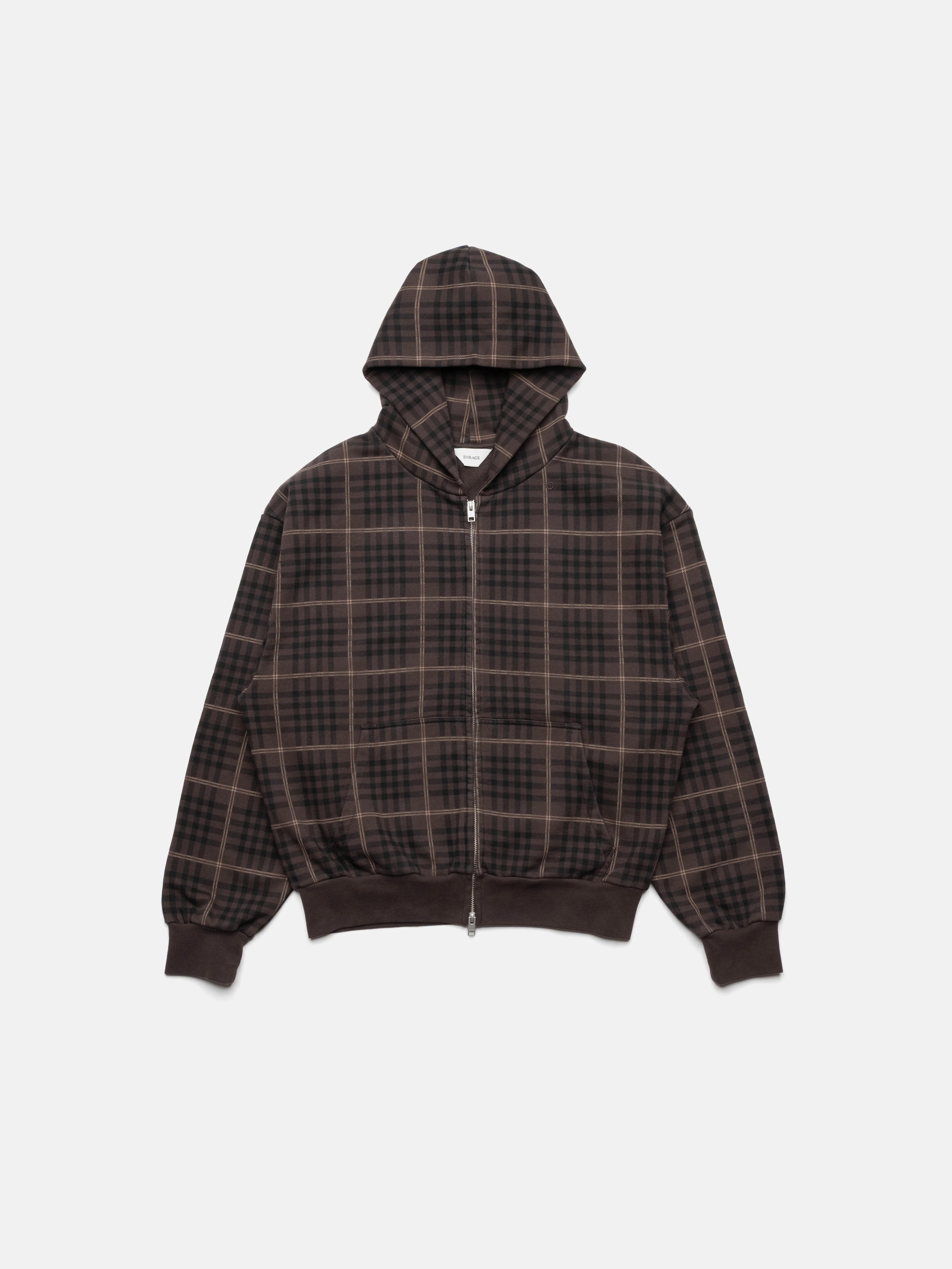 ZIP HOODIE - TARTAN