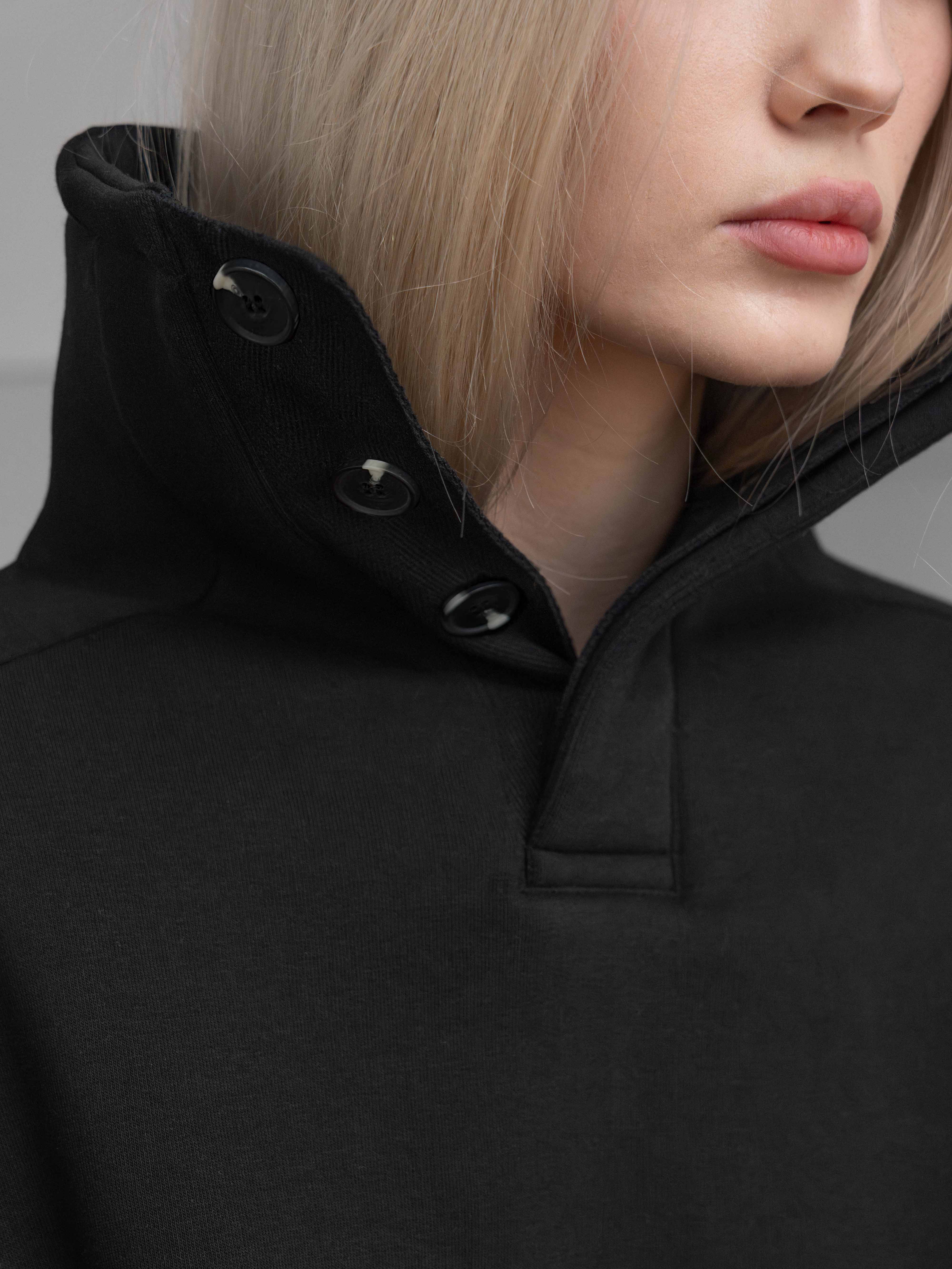 BUBBLE HIGH NECK - BLACK - Image 3