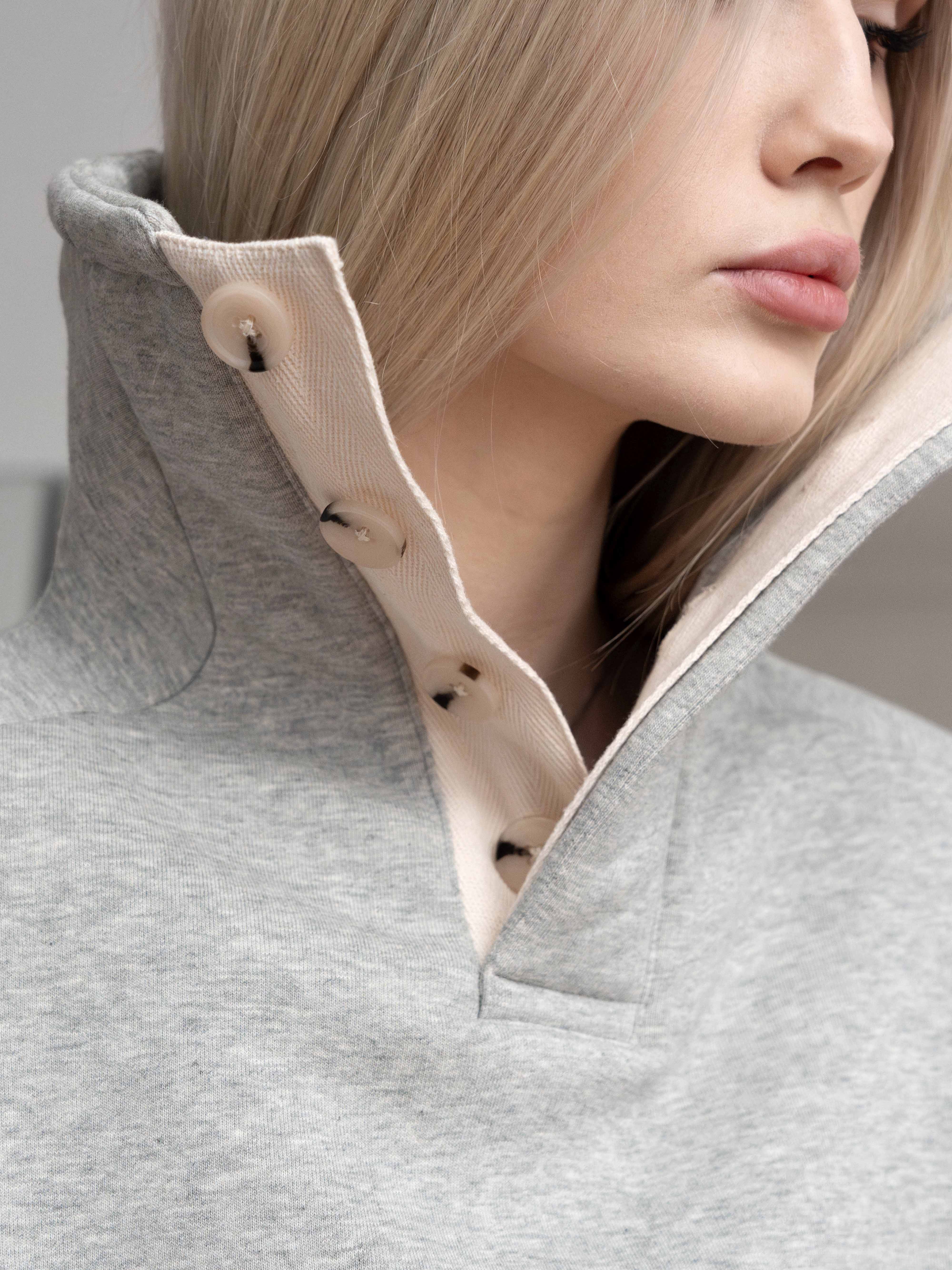 BUBBLE HIGH NECK - GRAY - Image 3