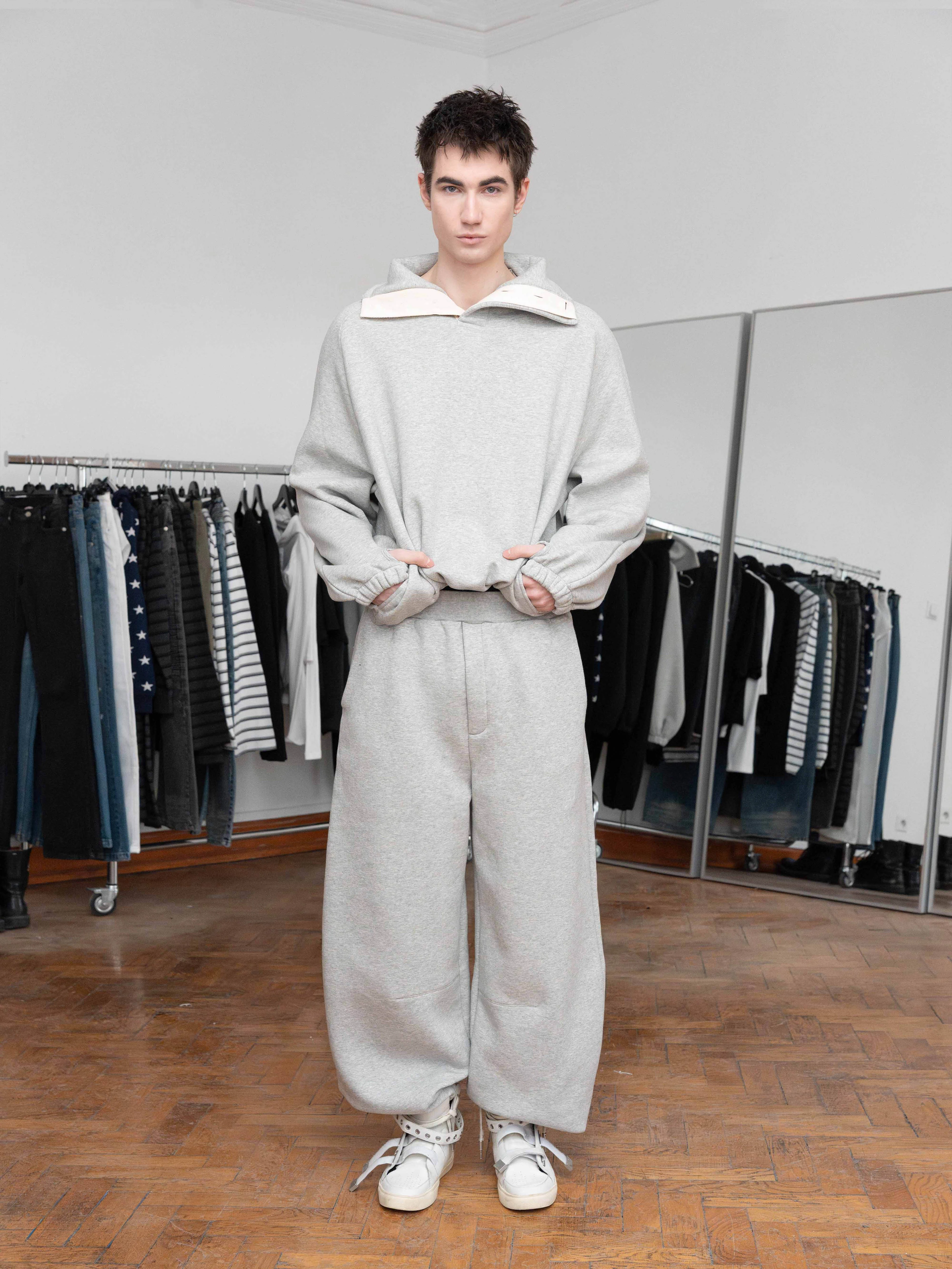 BUBBLE HIGH NECK - GRAY - Image 4