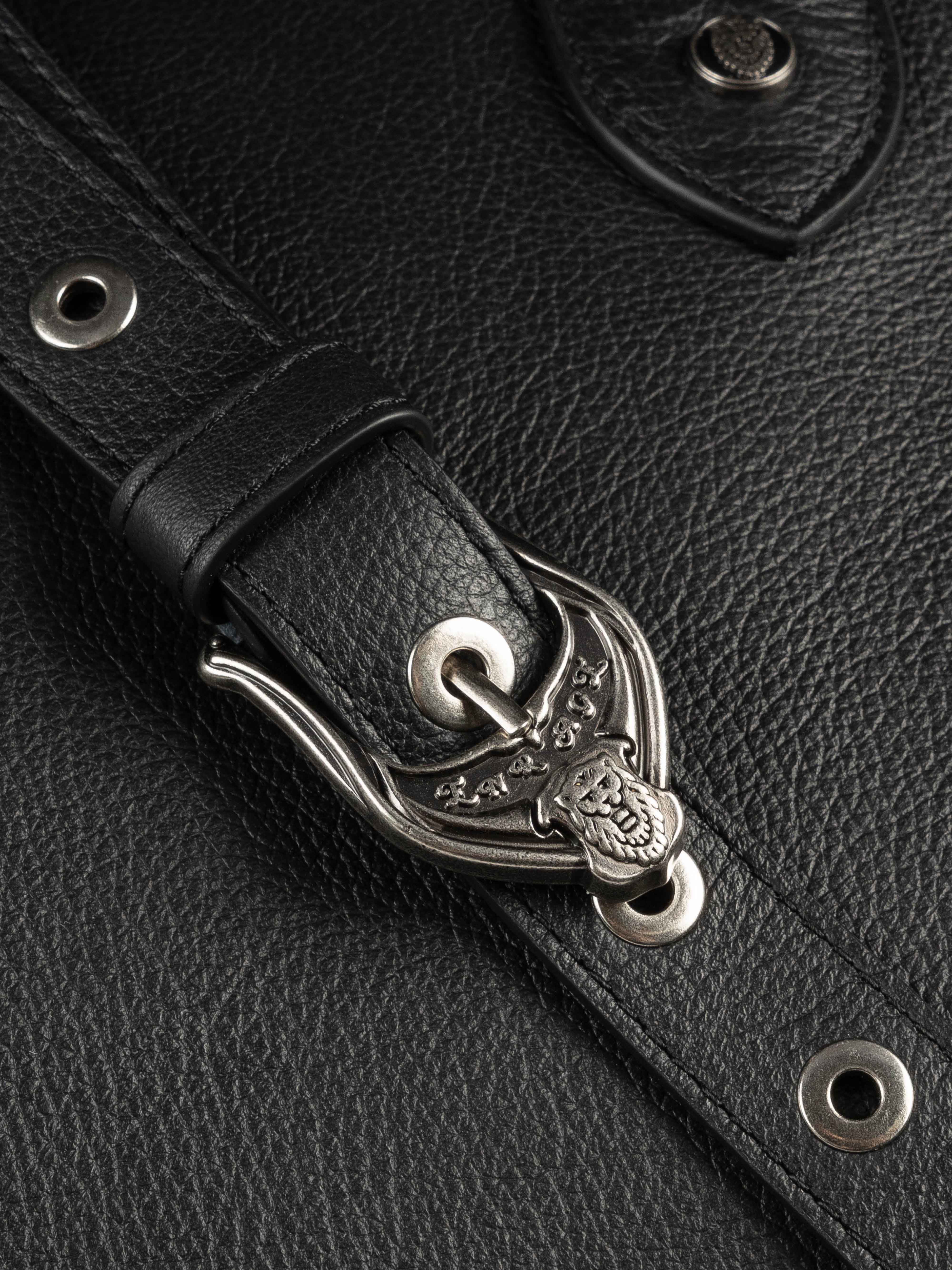 LEATHER DUFFLE BAG - Image 4