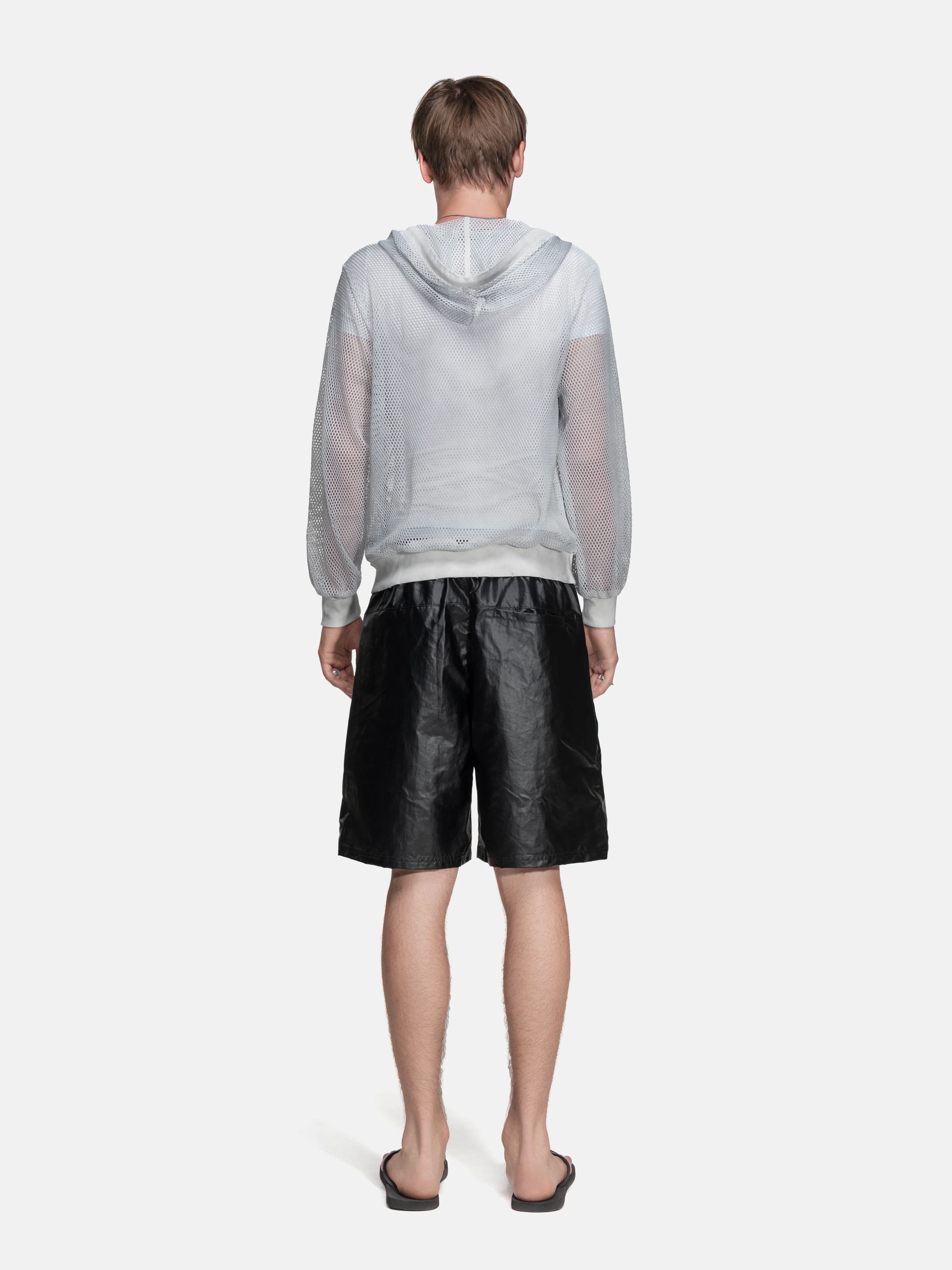 MESH HOODIE - WHITE - Image 5