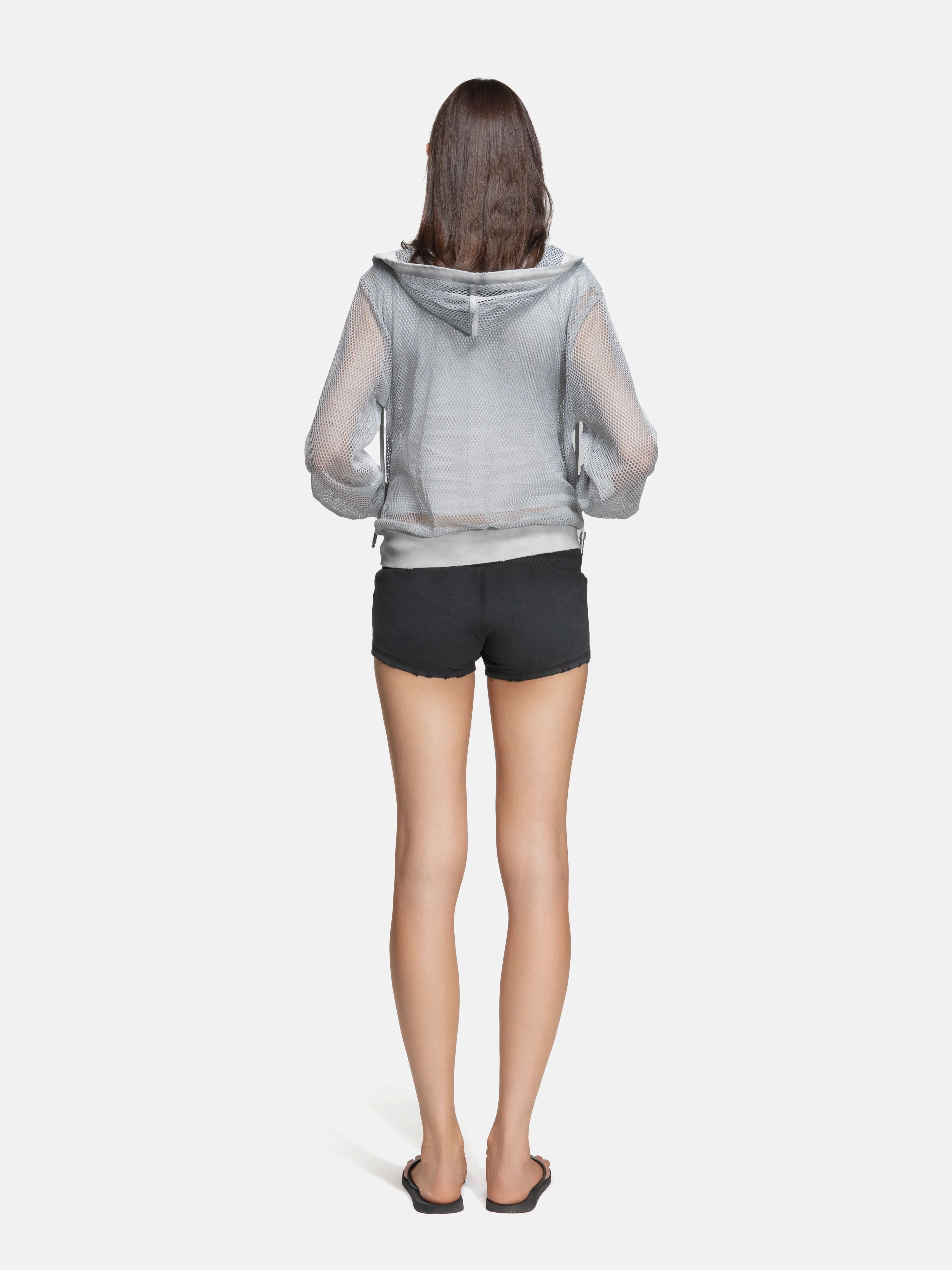 MESH HOODIE - WHITE - Image 8