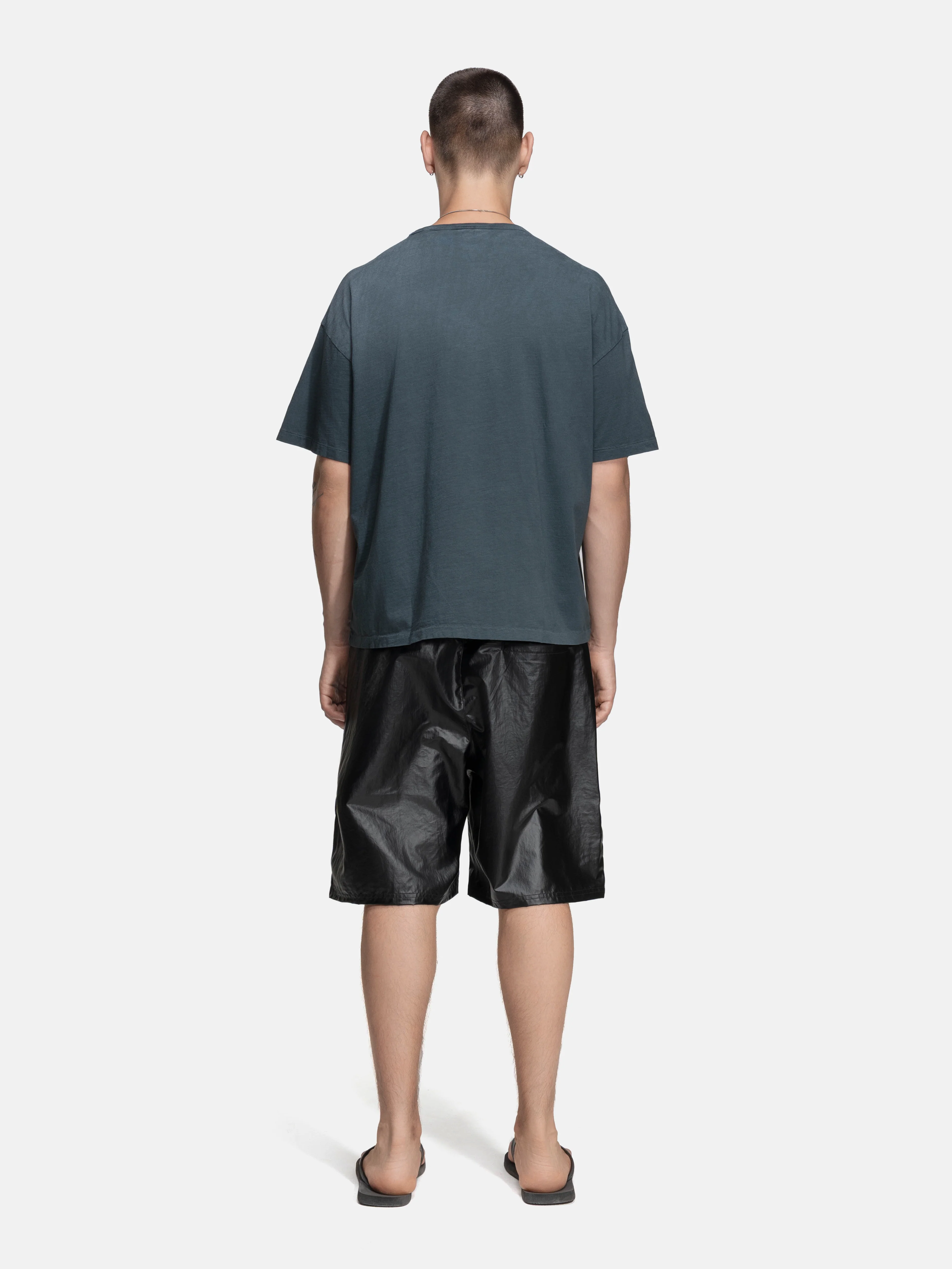SINGLE STITCH TEE - SCREAM WASHED BLACK - Image 3